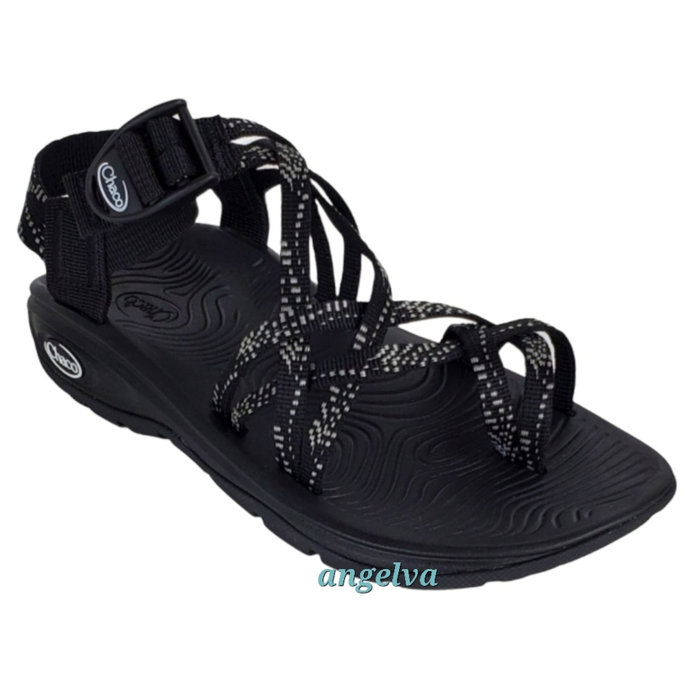 New Chaco z volv x2 strappy outdoor toe sandals dash black outdoor hiking summer